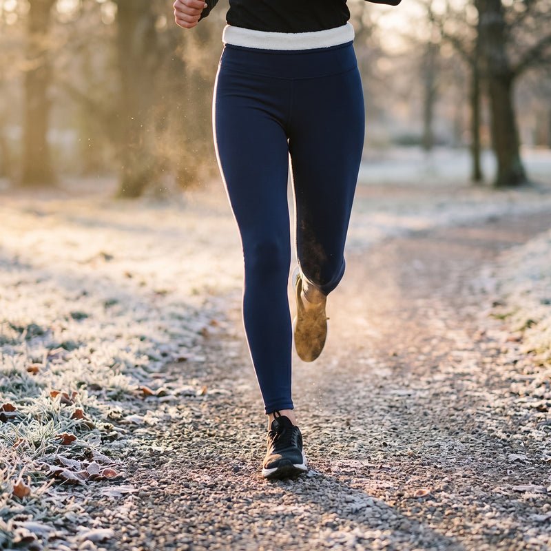 Women's Sherpa Lined Leggings Thermal Winter Yoga Running Tights, product photo 3