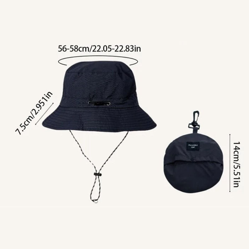Women's Summer Hiking Hat Wide Brim Sun Protection Cap – product view 5 | Great Lakes Outdoor