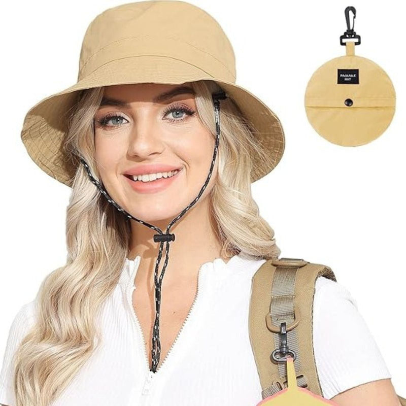Women's Summer Hiking Hat Wide Brim Sun Protection Cap – product view 15 | Great Lakes Outdoor
