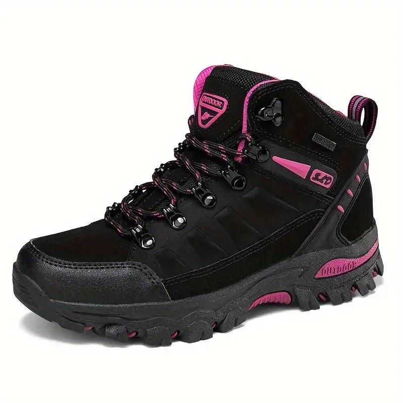 Women’s Waterproof Hiking Boots Wide Fit Supportive Outdoor Shoes – product view 6 | Great Lakes Outdoor