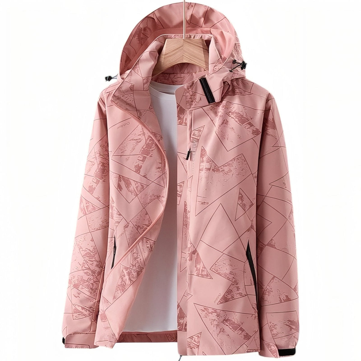 Women's Waterproof Hiking Jacket Windproof Outdoor Trail Shell – product view 1 | Great Lakes Outdoor