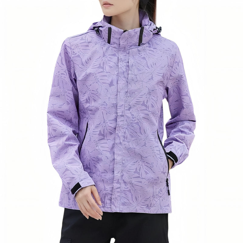 Women's Waterproof Hiking Jacket Windproof Outdoor Trail Shell – product view 13 | Great Lakes Outdoor