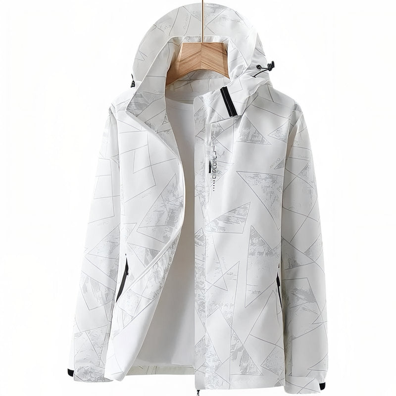 Women's Waterproof Hiking Jacket Windproof Outdoor Trail Shell – product view 14 | Great Lakes Outdoor