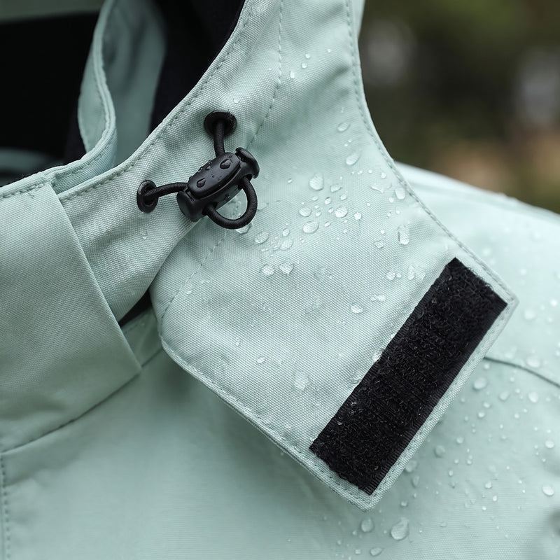 Women’s Waterproof Hiking Jacket Windproof Warm Trekking Coat, product photo 4