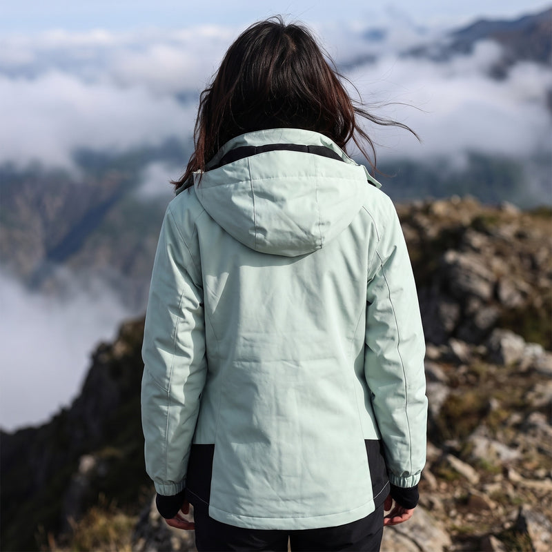Women’s Waterproof Hiking Jacket Windproof Warm Trekking Coat, product photo 5