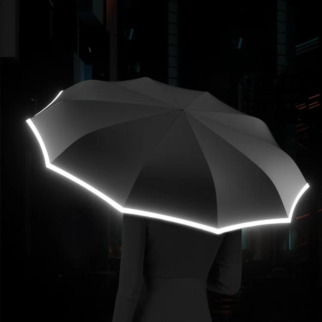 Windproof Automatic Folding Umbrella Compact Storm Protection