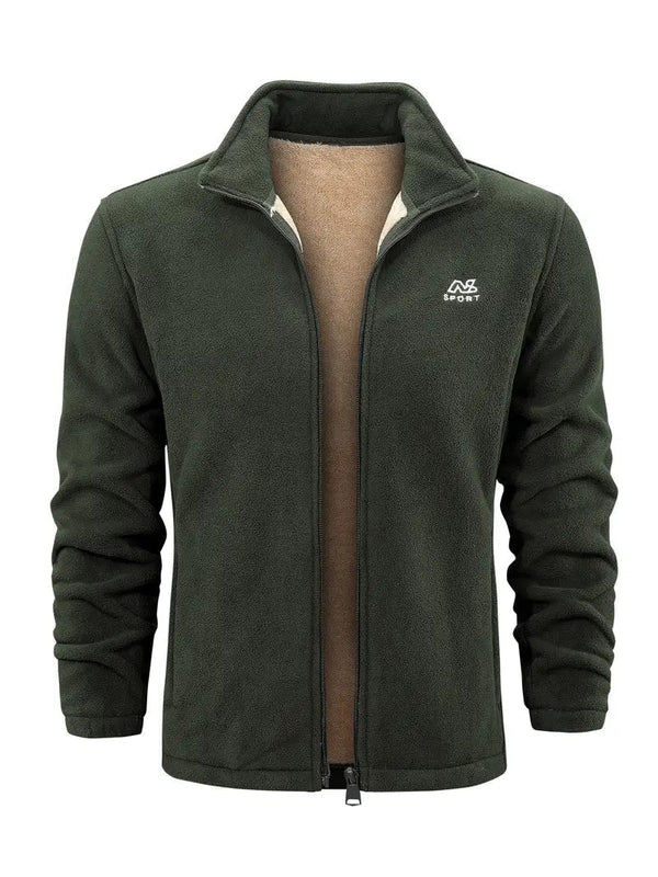 Unisex Fleece Vest Lined Warm Outdoor Hiking Sleeveless Jacket