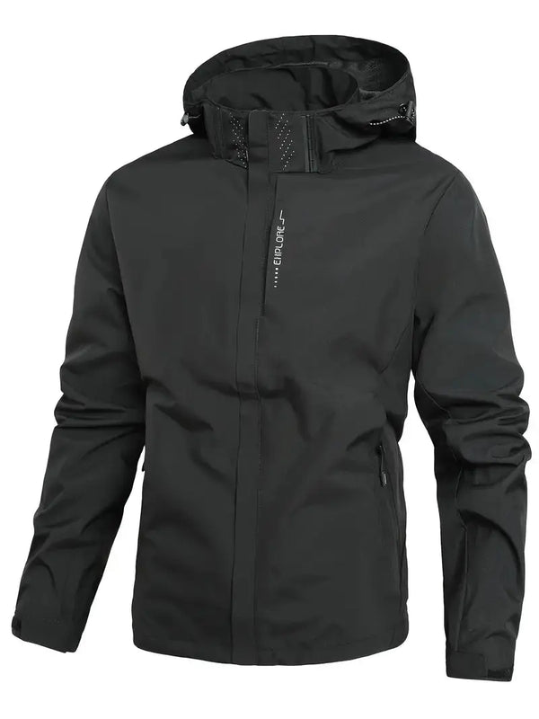Unisex Waterproof Windproof Jacket Lightweight Outdoor Raincoat