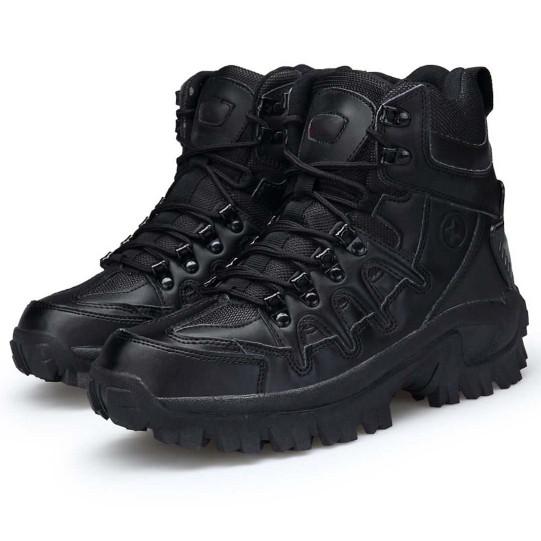 Men’s Waterproof Outdoor Boots Lightweight Tactical Hiking Shoes