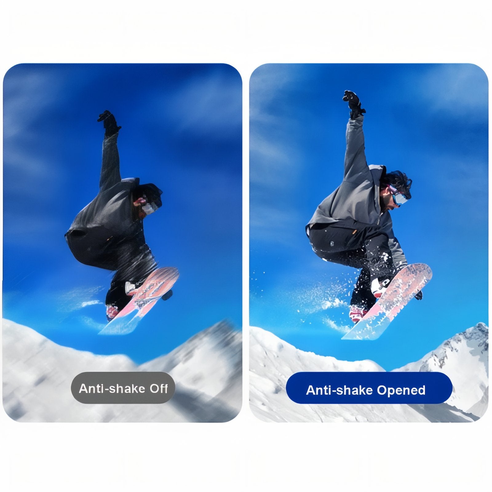 4K Head-Mounted Action Camera Hands-Free Portable Hiking Camcorder