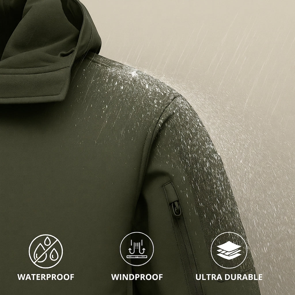 Waterproof Mountain Hiking Jacket Durable Windproof Outdoor Shell