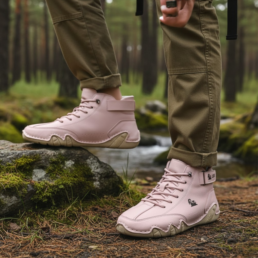 Lightweight Walking Shoes Slip Resistant Breathable Outdoor Trail Sneakers