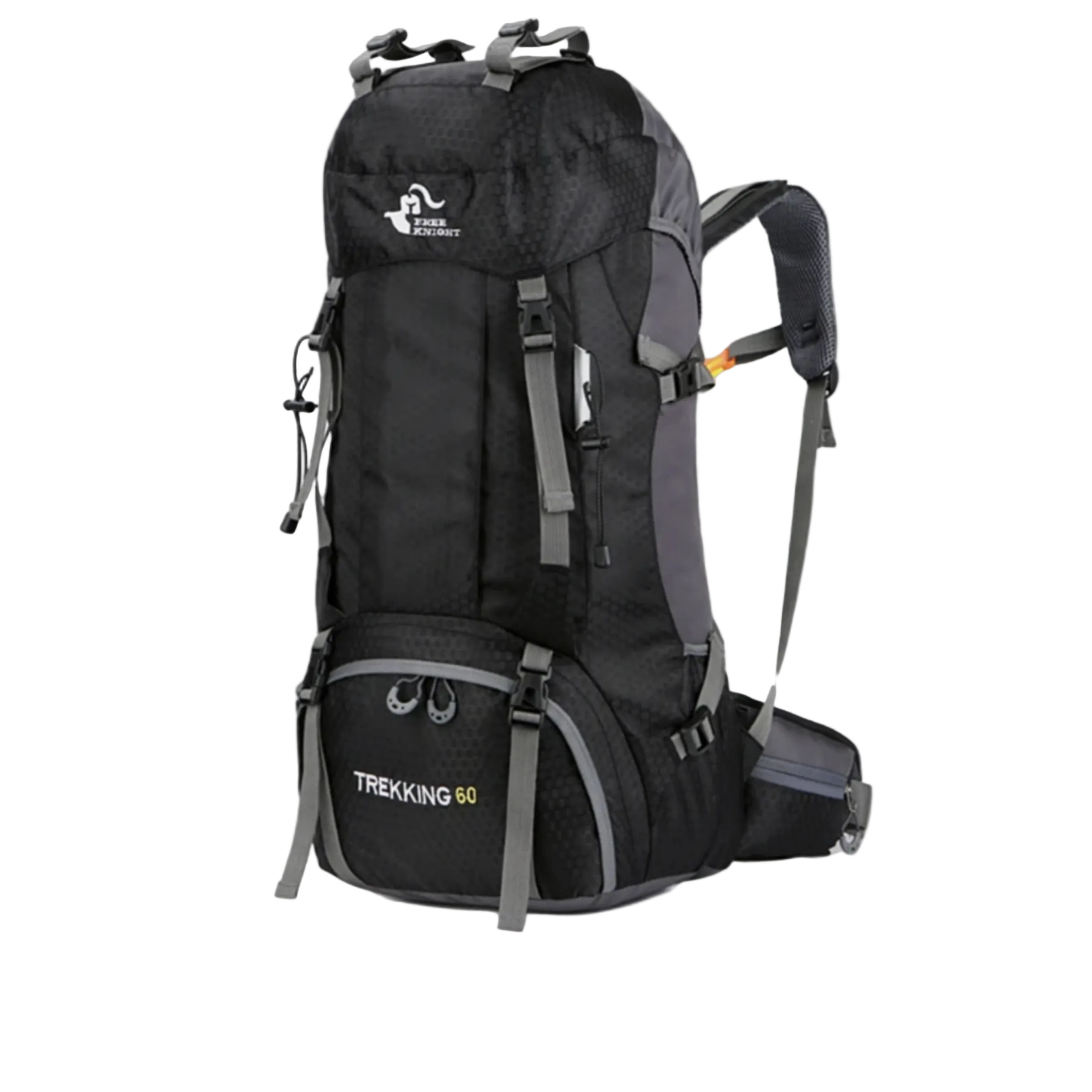60L Waterproof Hiking Backpack Lightweight Multi-Day Trekking Pack