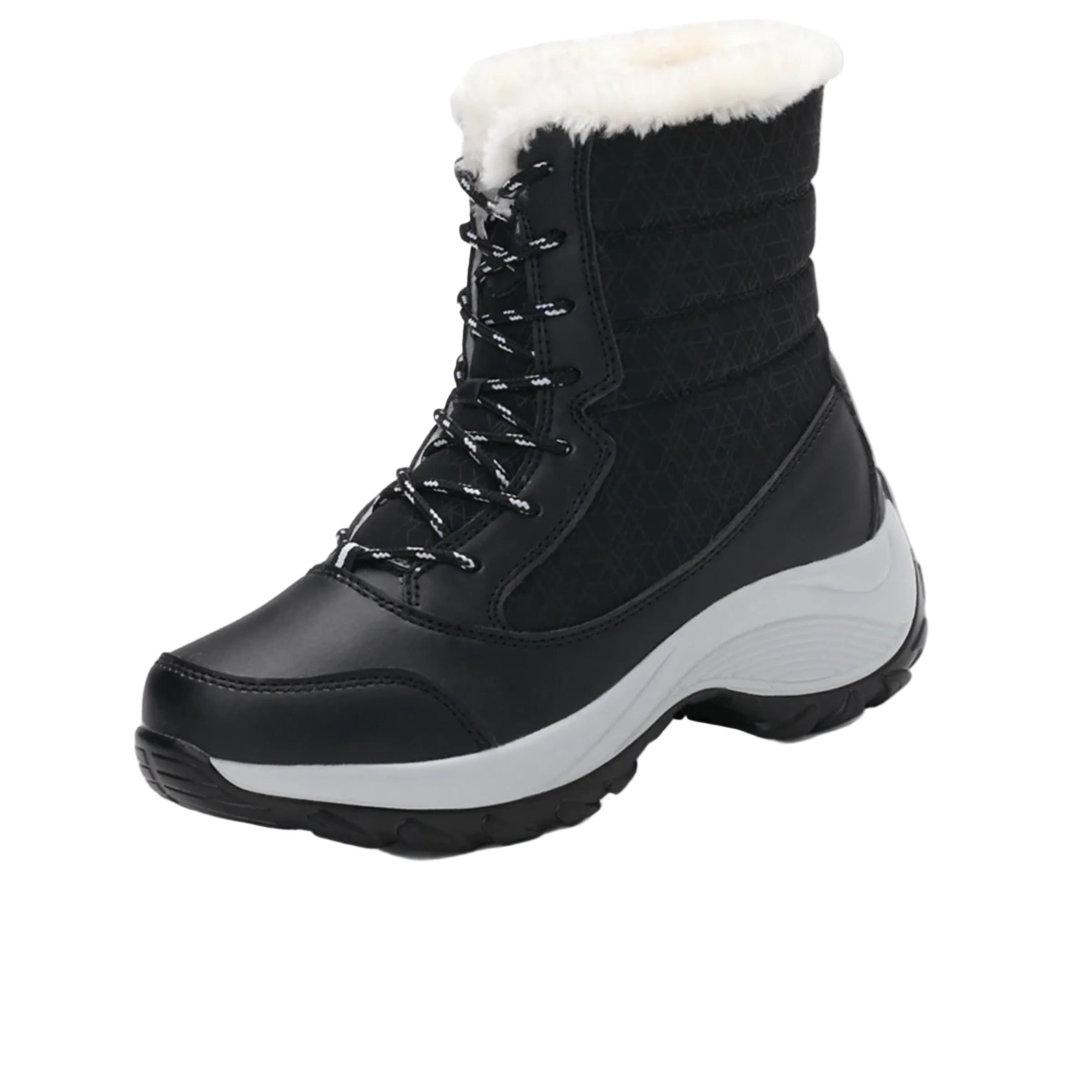 Women's Waterproof Snow Boots Cozy Slip-Resistant Winter Shoes