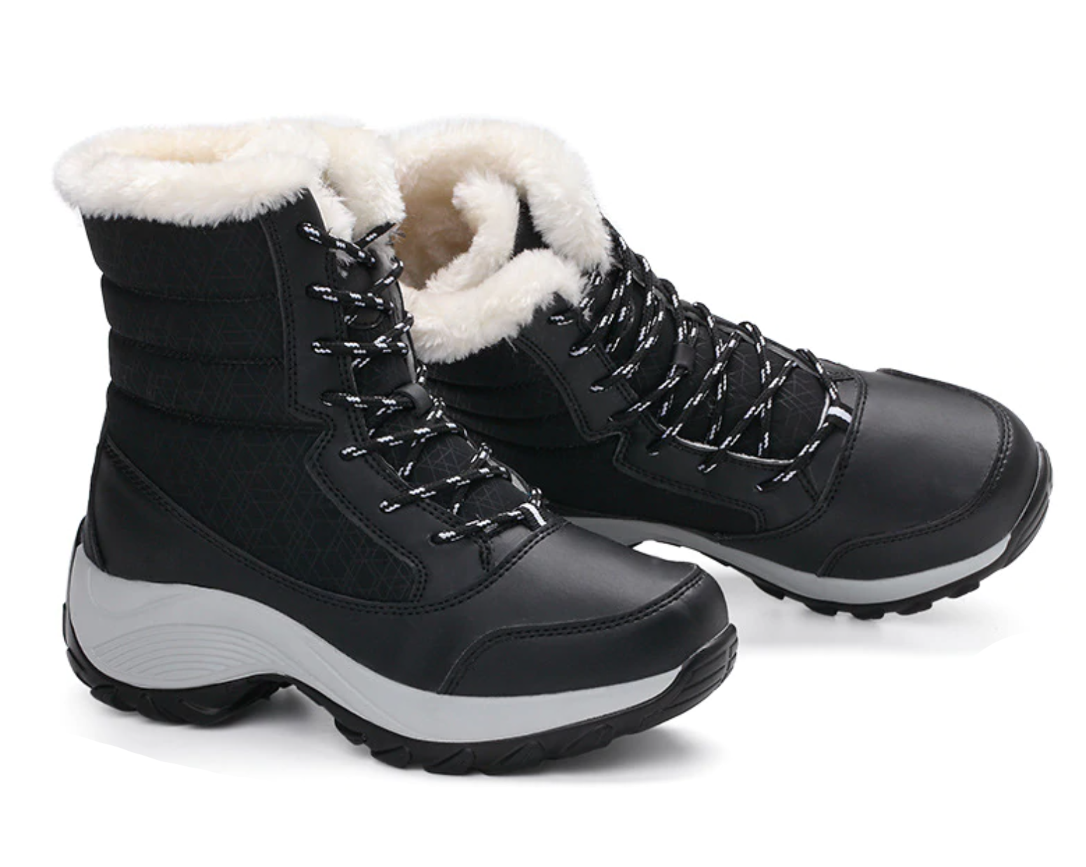 Women's Waterproof Snow Boots Cozy Slip-Resistant Winter Shoes