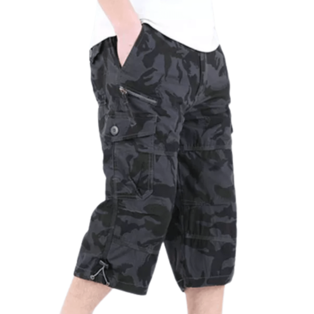 Men's Lightweight Loose Fit Cargo Shorts with Multi Pockets