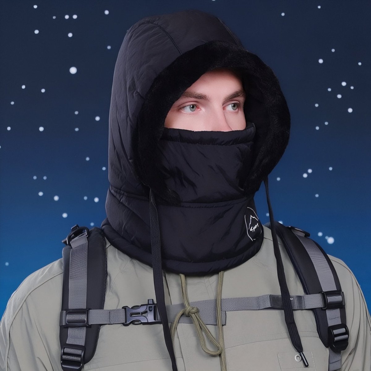 Water-Resistant Winter Balaclava Adjustable Thermal Cold Weather Hood