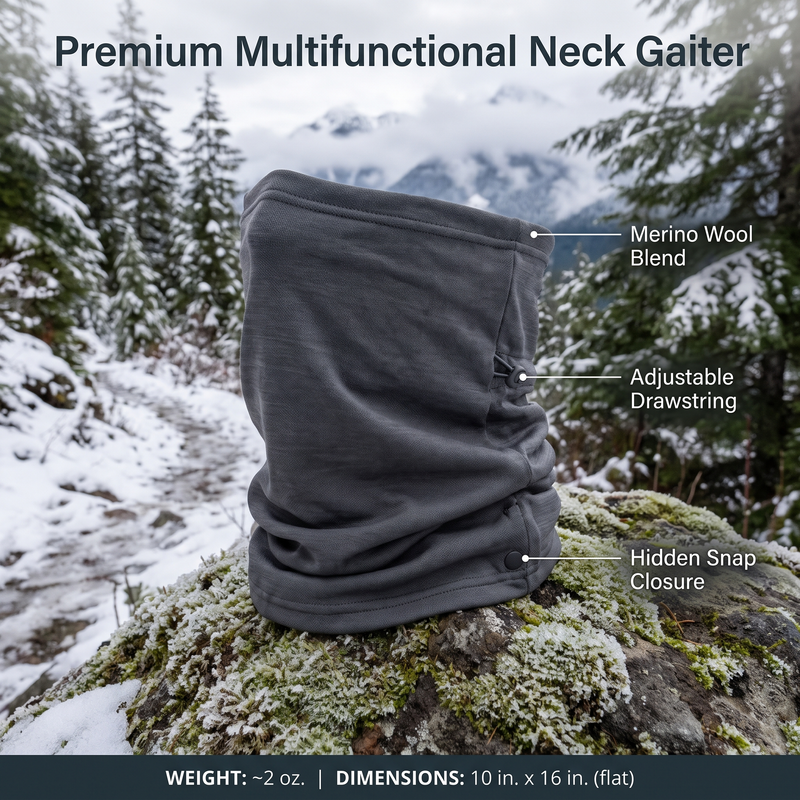 Premium Multifunctional Neck Gaiter – Unisex