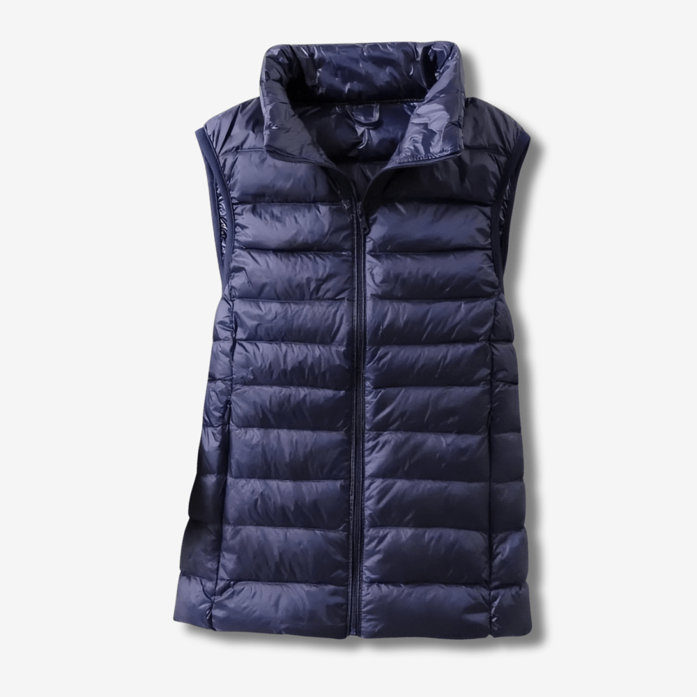 Women's Packable Down Vest Lightweight Warm Outdoor Layer