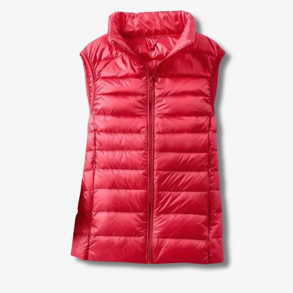 Women's Packable Down Vest Lightweight Warm Outdoor Layer
