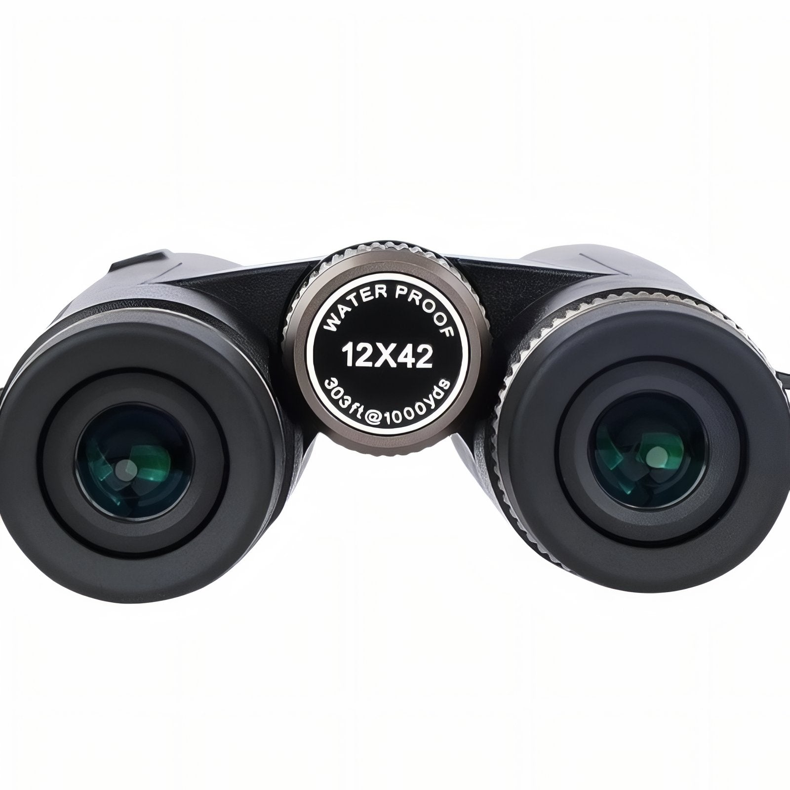 12x42 Lightweight Hiking Binoculars Compact Waterproof Outdoor Optics