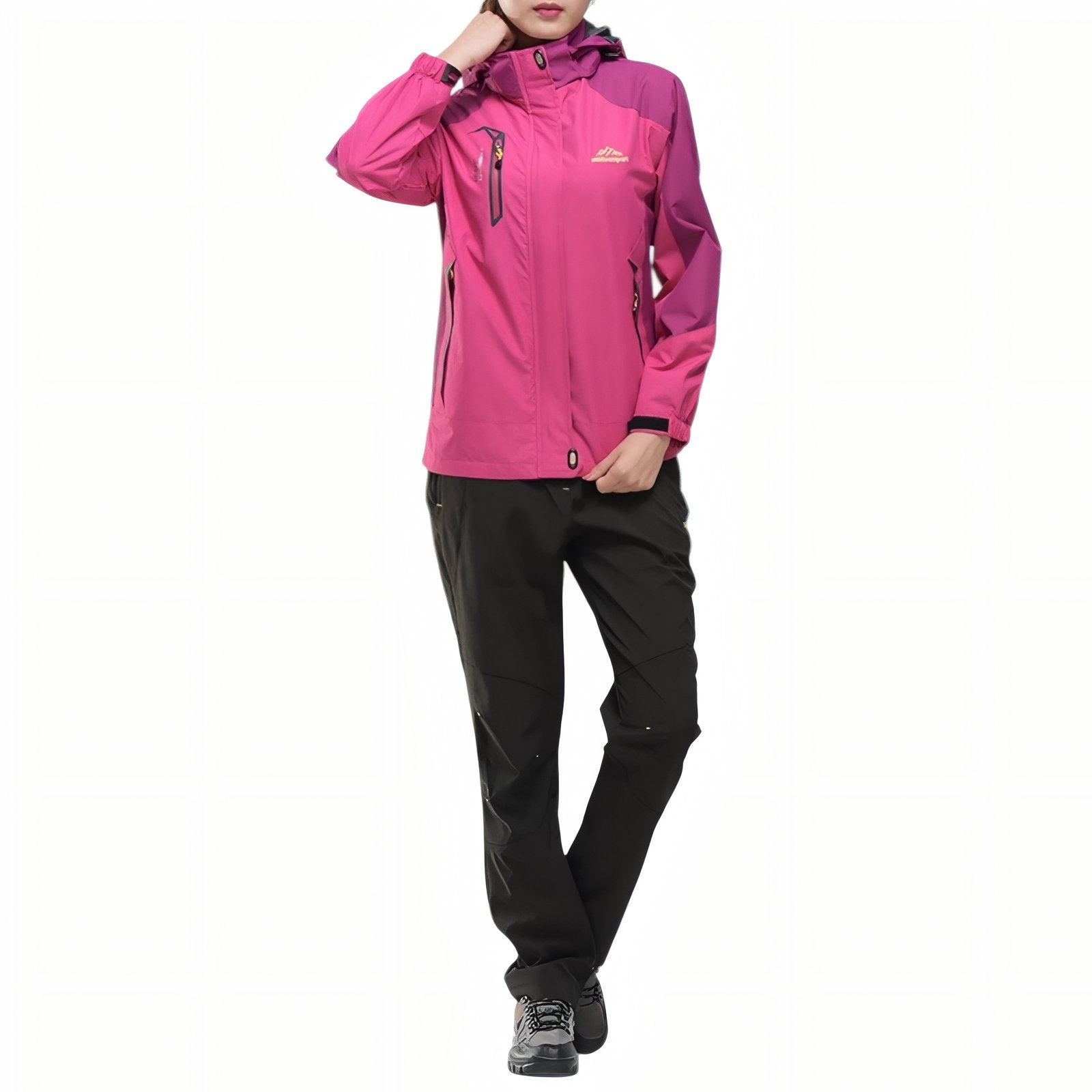 Women's Waterproof Hiking Jacket Breathable Windproof Outdoor Shell