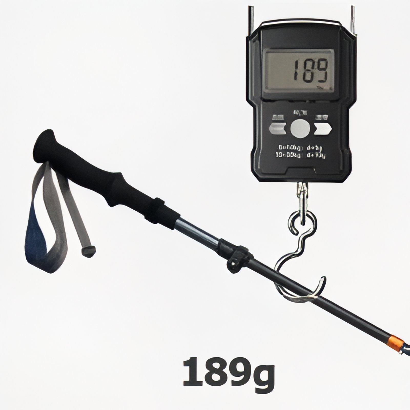 Carbon Fiber Folding Trekking Pole Lightweight Hiking Trail Stick