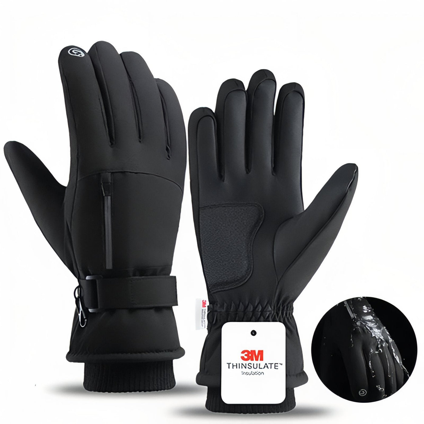 Extreme Cold Weather Hiking Gloves Waterproof Winter Trekking Gloves
