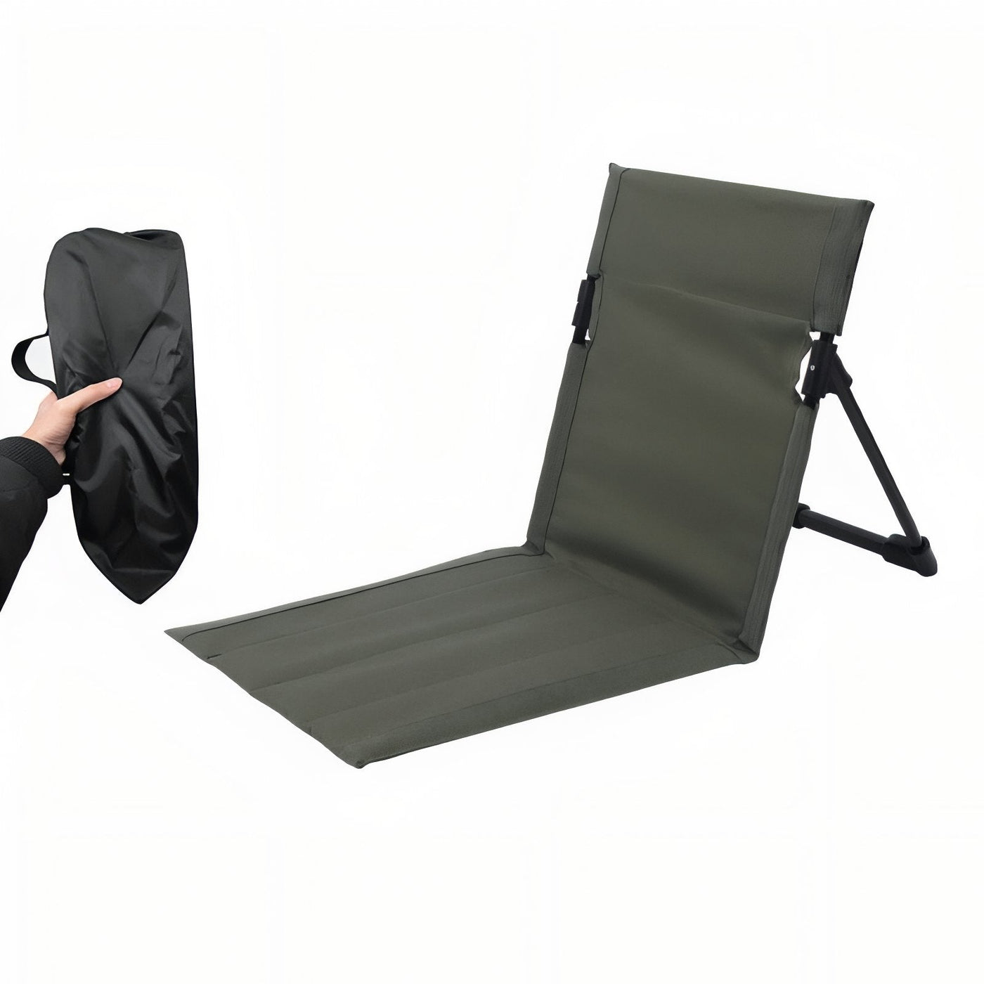 Ultralight Hiking Ground Chair Folding Backpacking Camp Seat