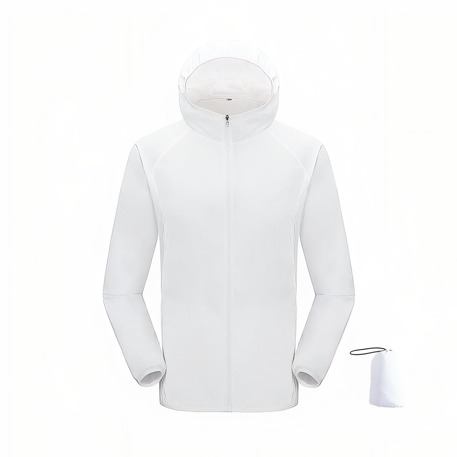 Waterproof Packable Rain Jacket Lightweight Unisex Hiking Windbreaker