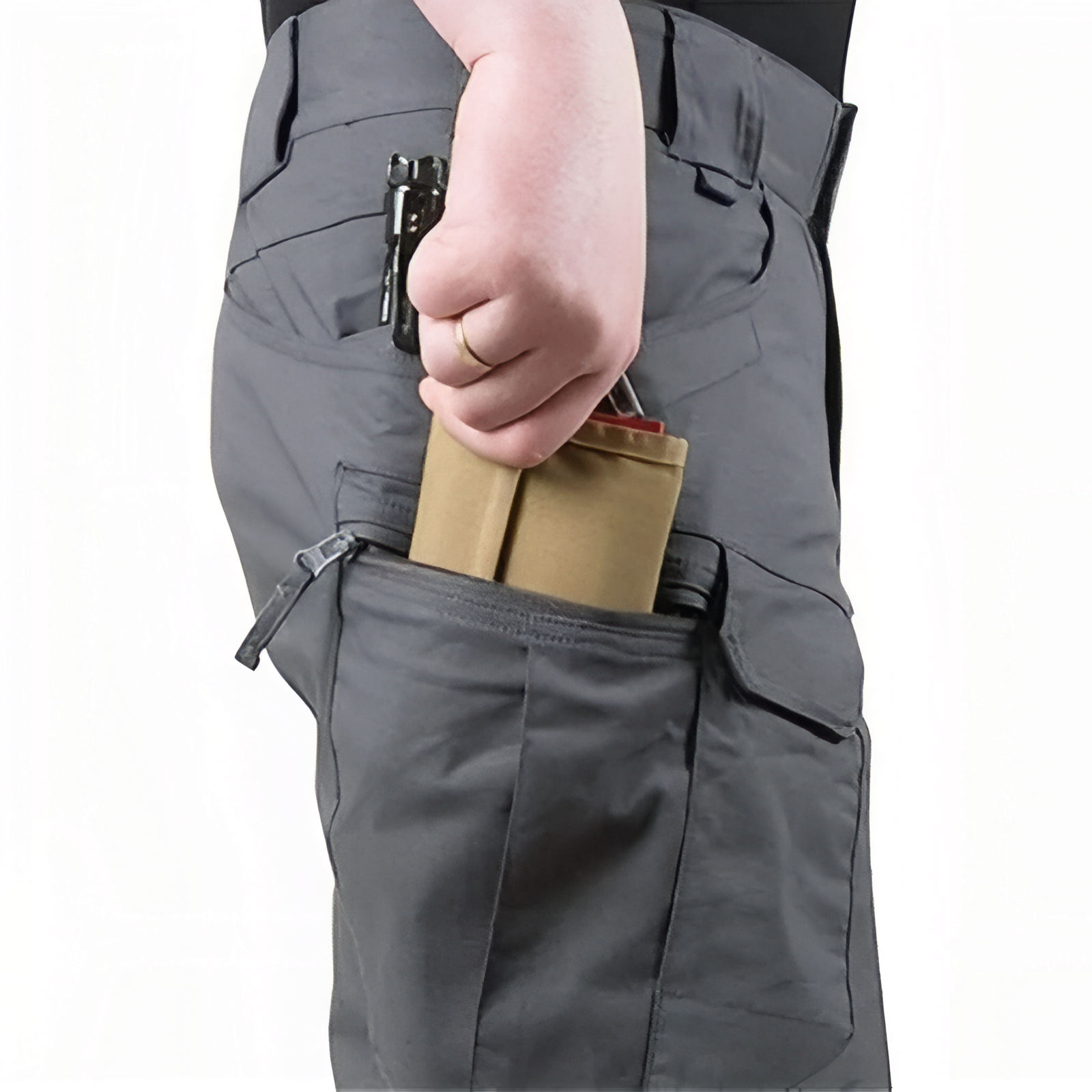 Men's Hiking Cargo Shorts Durable Lightweight Outdoor Trekking Shorts