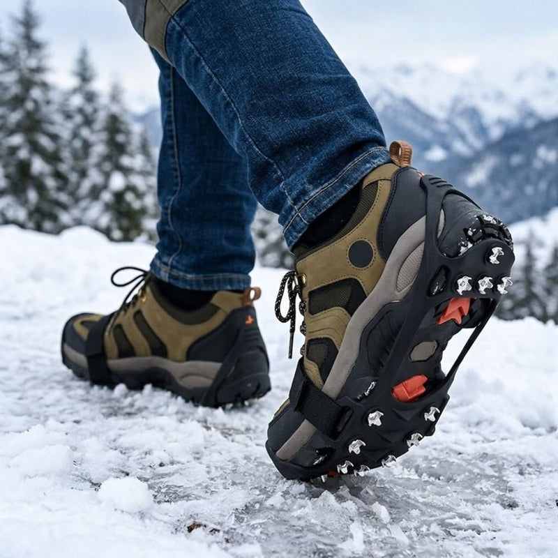 11-Spike Non-Slip Hiking Crampons Winter Ice Traction Cleats – product view 8 | Great Lakes Outdoor