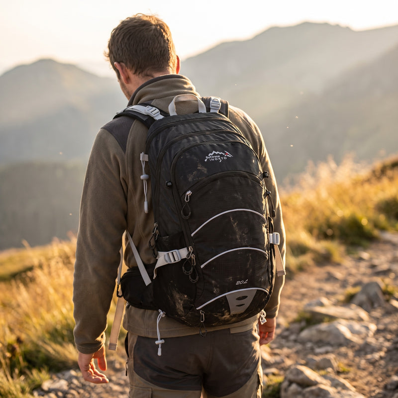 20L Waterproof Hiking Backpack Hydration Ready Ultralight Daypack, product photo 3