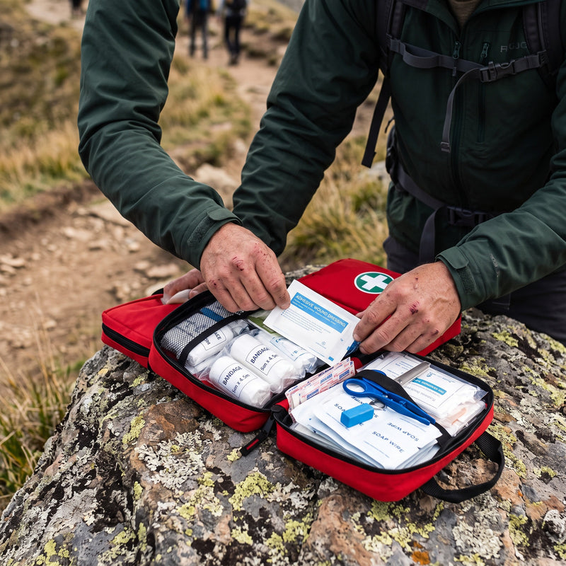 260 Piece First Aid Kit Portable Emergency Medical Trauma Bag, product photo 5