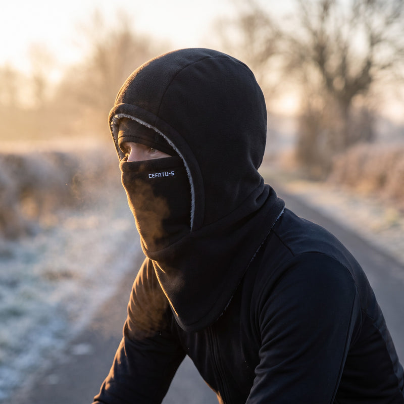 3 in 1 Winter Hood Balaclava Windproof Scarf Ear Warmer Face Mask, product photo 3