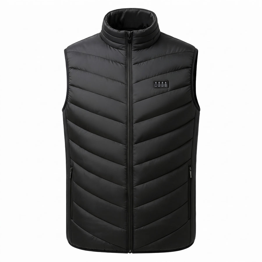4 Zone Control Heated Vest 26 Heating Panels USB Men's Work Gilet, product photo 1