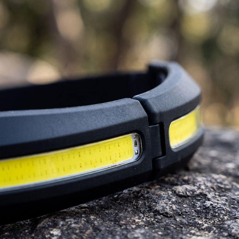 400 Lumen COB Headlamp 230 Degree Wide Beam Red Light Rechargeable, product photo 4