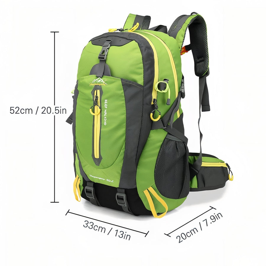 40L Hiking Backpack Lightweight Trekking Pack for Outdoor Travel – product view 5 | Great Lakes Outdoor