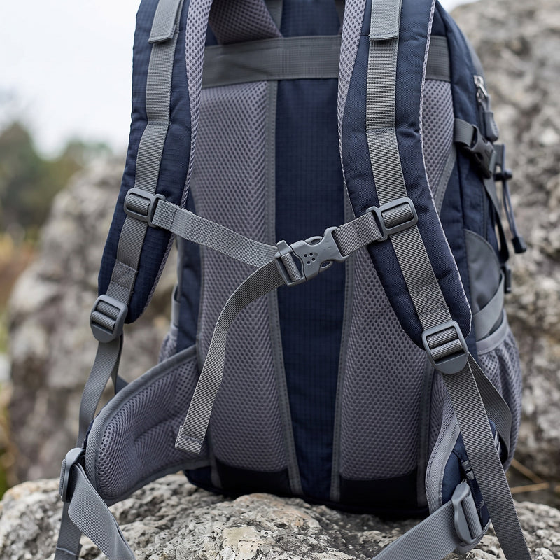 40L Hiking Backpack Vented Back Panel Laptop Sleeve Trekking Pack, product photo 4
