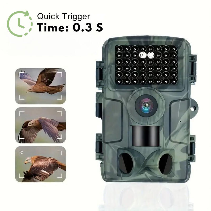 4K Trail Camera 60MP Wildlife Camera Waterproof Motion Activated – product view 5 | Great Lakes Outdoor
