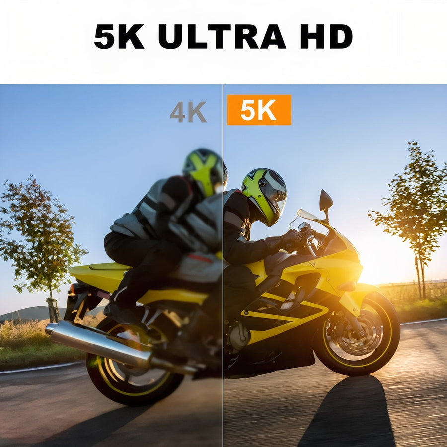 5K Action Camera Waterproof Hiking and Outdoor Video Recorder – product view 6 | Great Lakes Outdoor