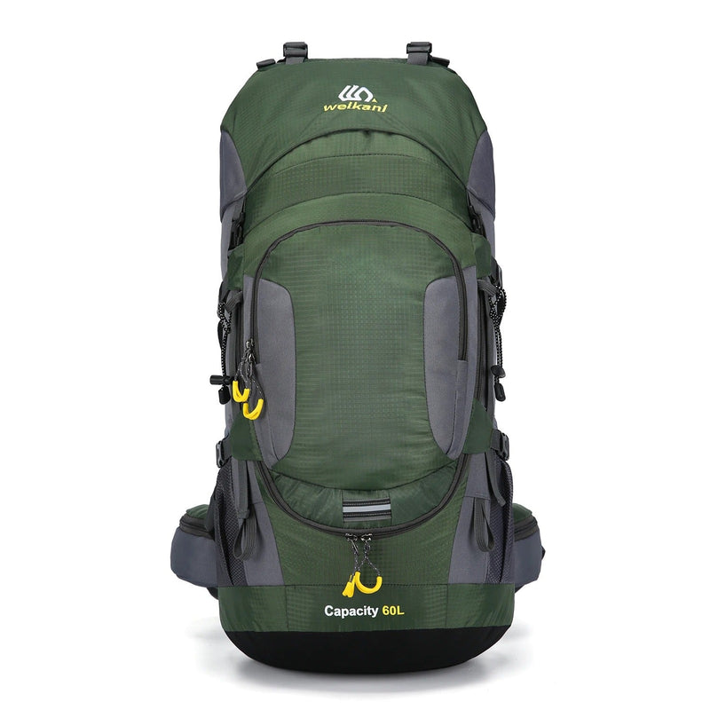 60L Waterproof Hiking Backpack Large Capacity Outdoor Travel Pack – product view 2 | Great Lakes Outdoor