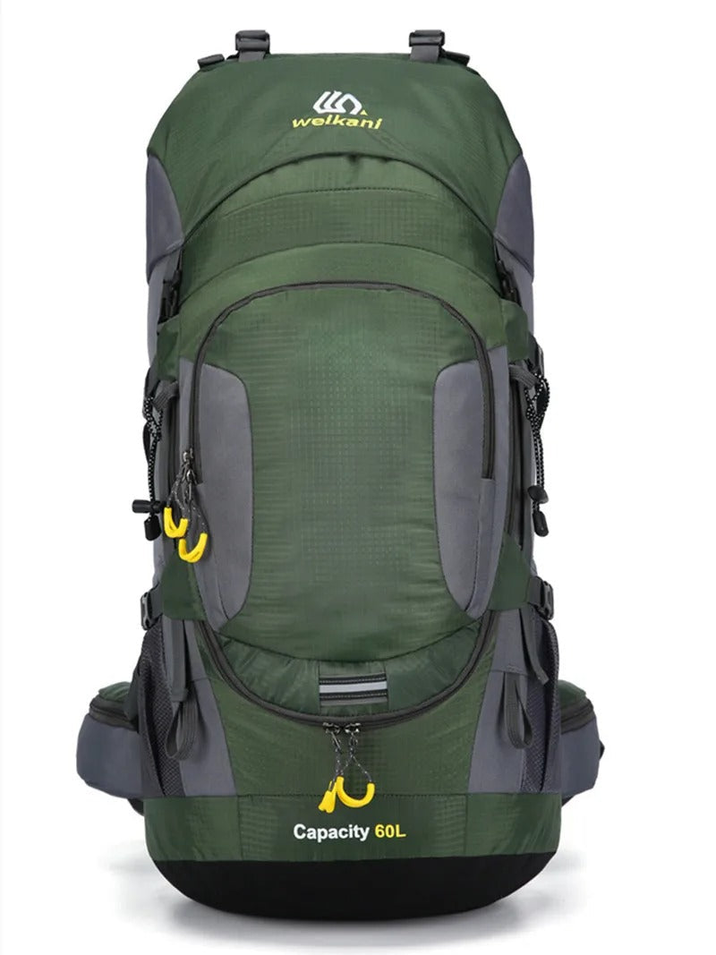 60L Waterproof Hiking Backpack Large Capacity Outdoor Travel Pack – product view 12 | Great Lakes Outdoor