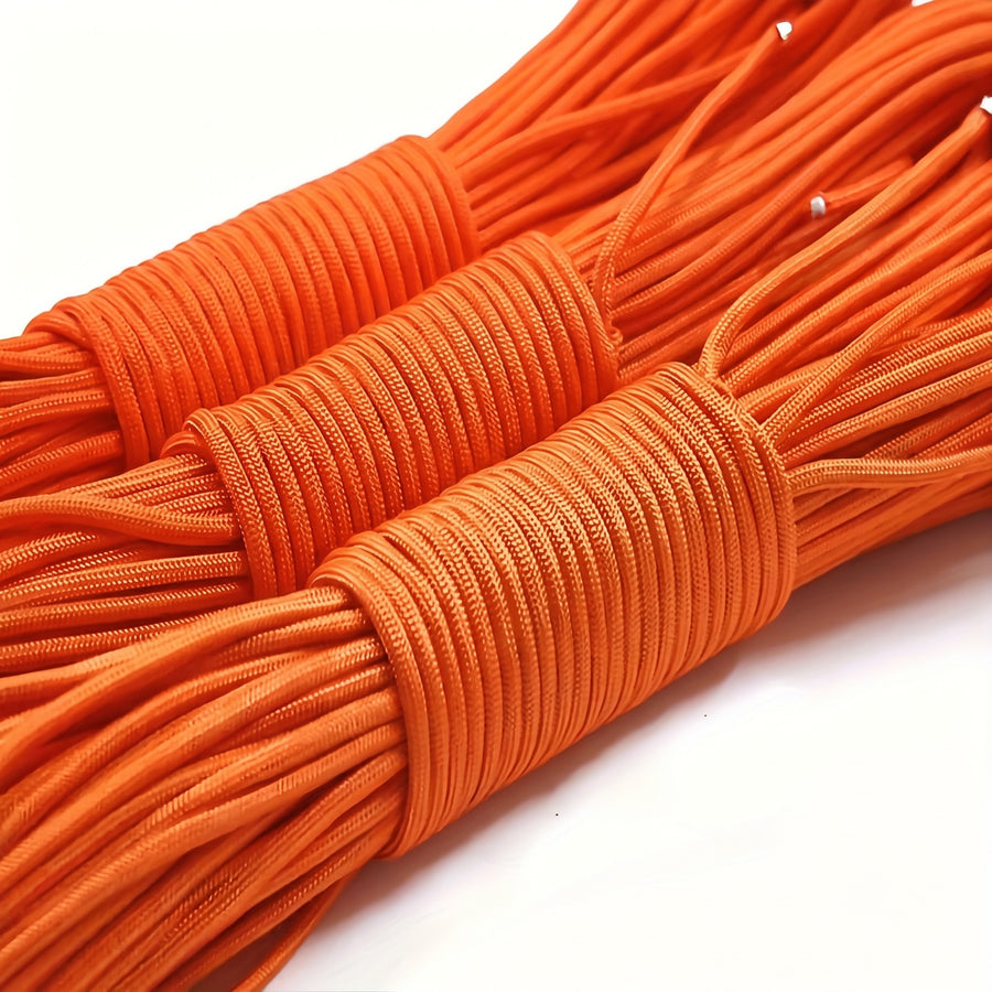 7 Piece Guy Line Set 4mm Reflective Nylon Tent Rope Paracord, product photo 7
