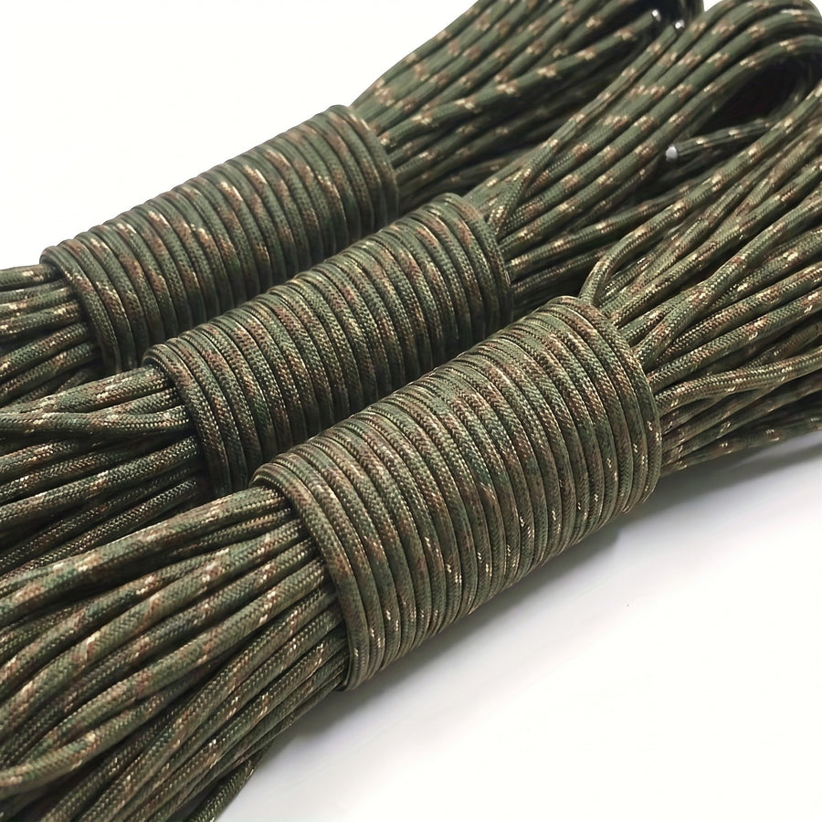 7 Piece Guy Line Set 4mm Reflective Nylon Tent Rope Paracord, product photo 8