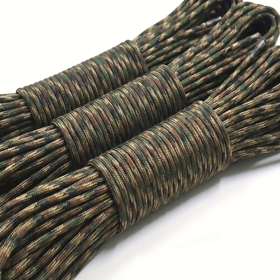 7 Piece Guy Line Set 4mm Reflective Nylon Tent Rope Paracord, product photo 9