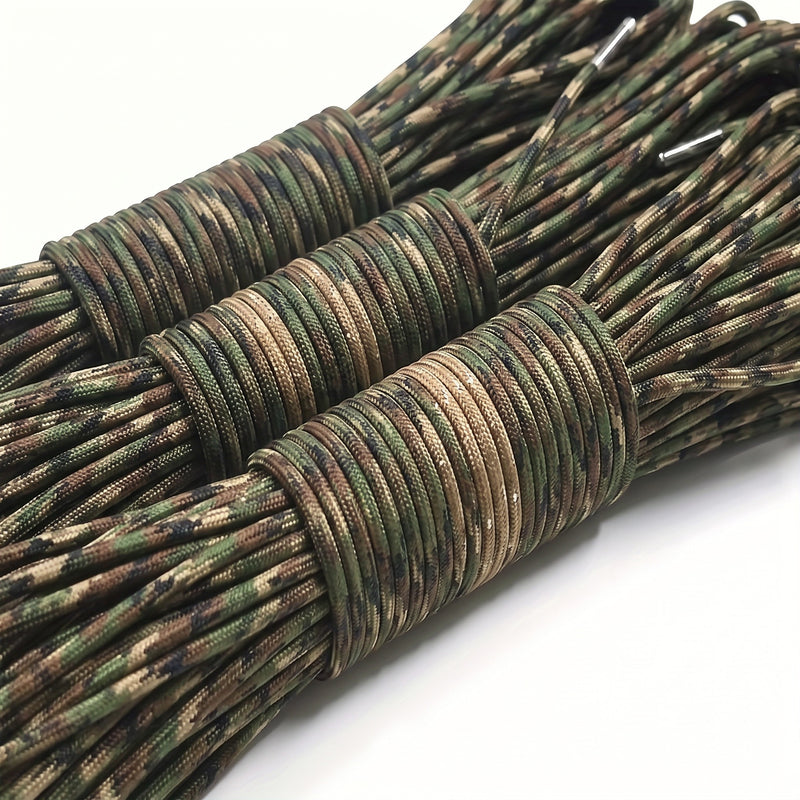 7 Piece Guy Line Set 4mm Reflective Nylon Tent Rope Paracord, product photo 12