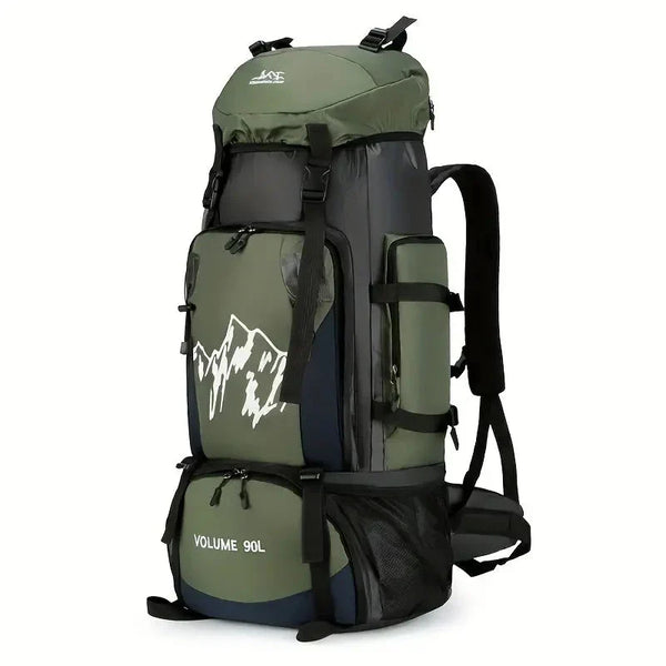90L Waterproof Hiking Backpack Large Capacity Travel Camping Pack