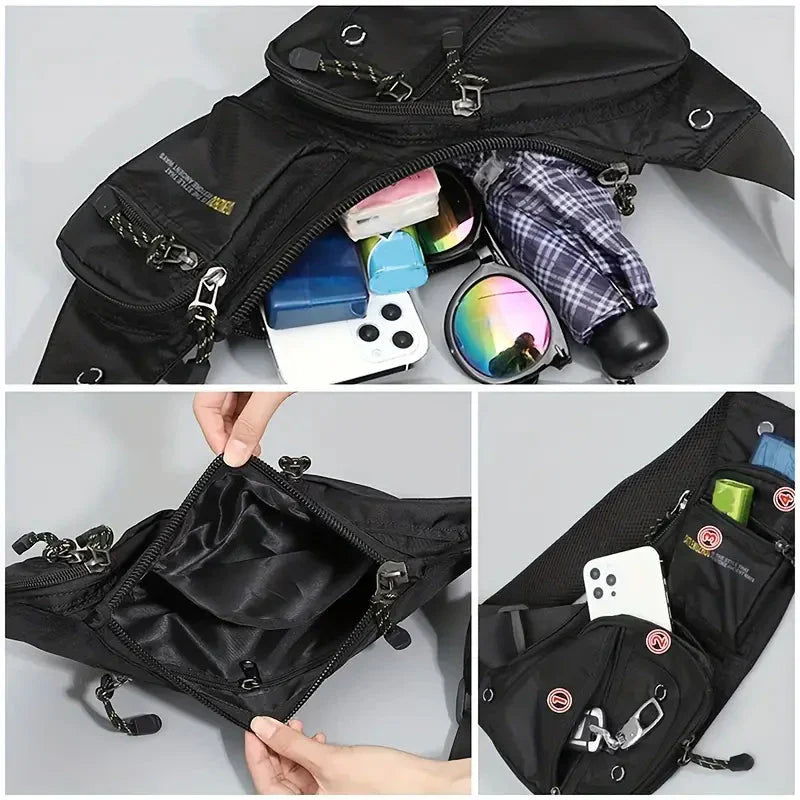 Anti Theft Crossbody Bag Water Resistant Outdoor Travel Sling Bag – product view 6 | Great Lakes Outdoor
