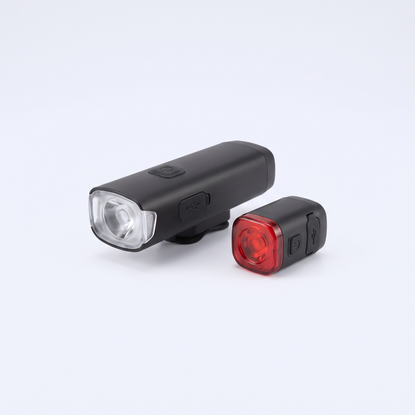 Bike Light Set – Front & Rear USB Rechargeable